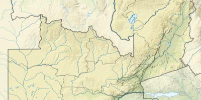 Kartta Sambia river 