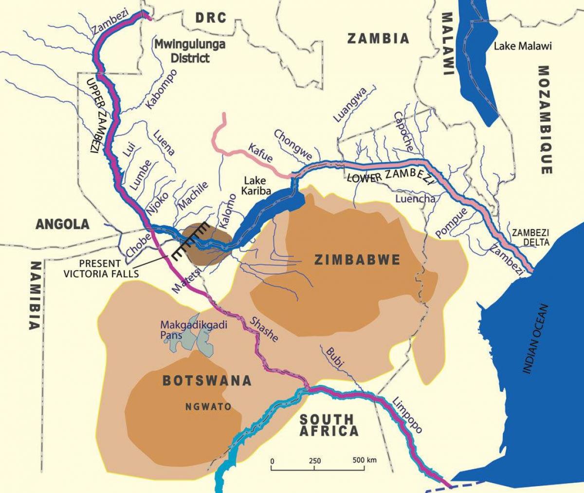 Kartta geologinen zambi
